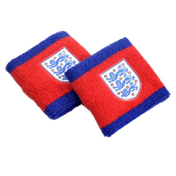 England FA Crest Armband (Set med 2) One Size Röd/Navy Red/Navy One Size