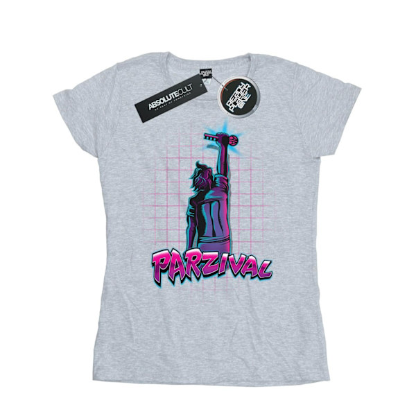 Ready Player One Dam/Dam Parzival Key Bomull T-shirt XXL Sports Grey XXL