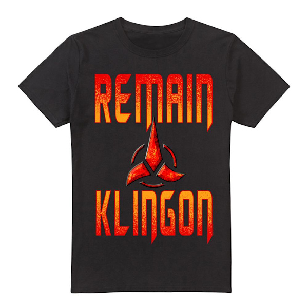 Star Trek: Discovery Herr Remain Klingon T-Shirt 3XL Svart Black 3XL