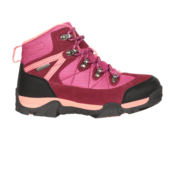 Mountain Warehouse Barn/Barn Trail Suede Vandringsskor 4 UK Pink 4 UK