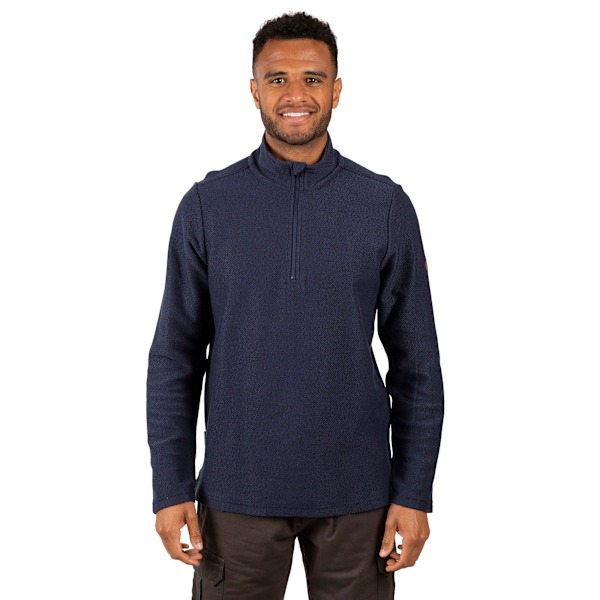 Trespass Mens Taddingley Halv Zip Sweatshirt XS Marinblå Navy XS