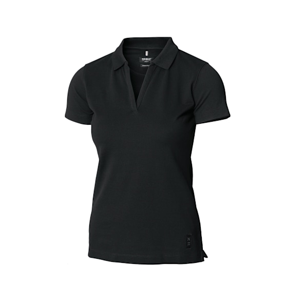 Nimbus Womens/Ladies Harvard Stretch Deluxe Polo Shirt L Svart Black L