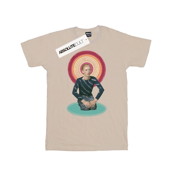 David Bowie Dam/Damer Knäböjande Halo Bomull Boyfriend T-Shir Sand M