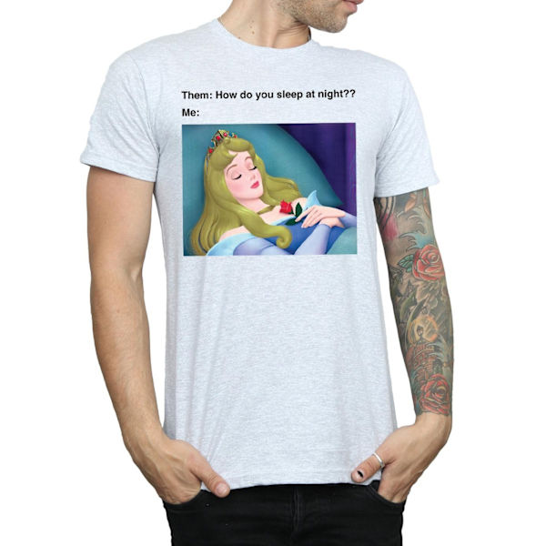 Disney Herr Sleeping Beauty Meme T-shirt 3XL Sports Grey Sports Grey 3XL