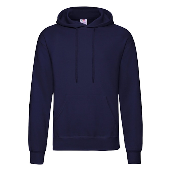 Fruit Of The Loom Herr Hoodie / Tröja S Marinblå Navy S