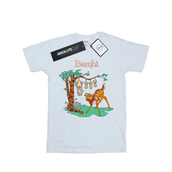 Disney Bambi T-shirt för män, vit, storlek 5XL White 5XL