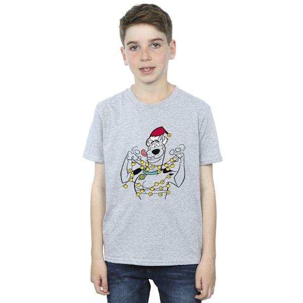 Scooby Doo Boys Jul Klockor T-Shirt 12-13 År Sports Grey Sports Grey 12-13 Years