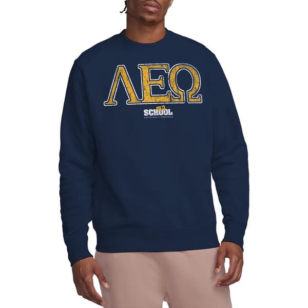Old School Unisex Vuxen Leo Sweatshirt S Marinblå Navy S