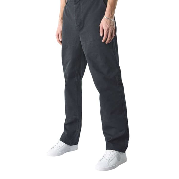 Pretty Green Herr Bomulls Cargobyxor 32R Svart Black 32R