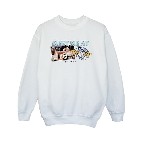 Friends Boys Meet Me At Central Perk Sweatshirt 3-4 År Vit White 3-4 Years