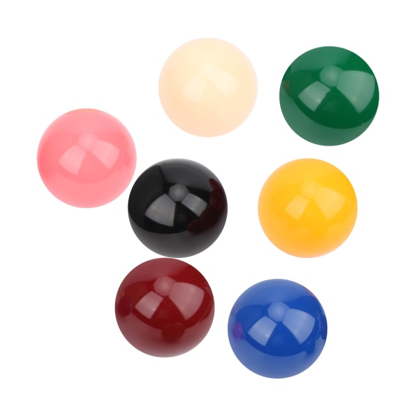 PowerGlide snookerbollar (paket med 17) 47,5 mm flerfärgad Multicoloured 47.5mm