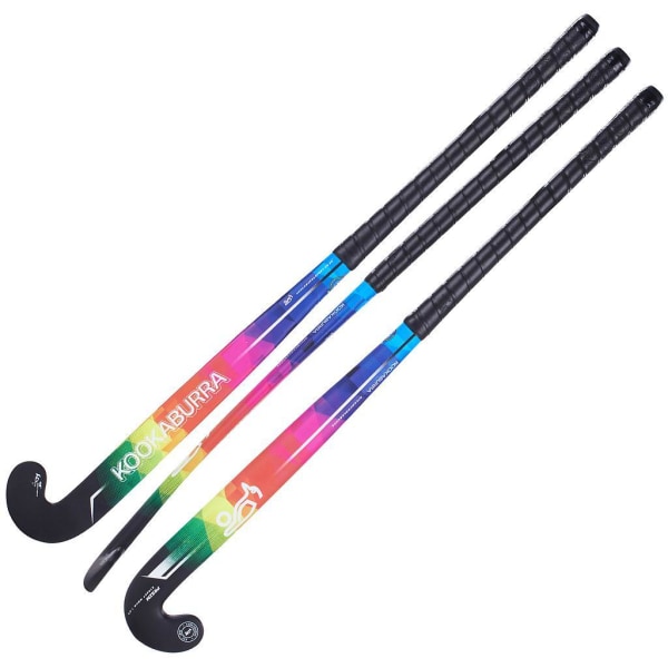 Kookaburra Prism Light M-Bow Field Hockey Stick 37.5in Black/Mu Black/Multicoloured 37.5in