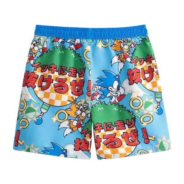 Sonic The Hedgehog Pojkar Sonic The Hedgehog Badshorts 4-5 år Blue 4-5 Years