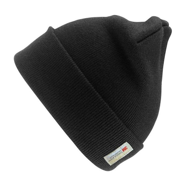 Result Winter Essentials Woolly Thinsulate Skidmössa One Size Bla Black One Size
