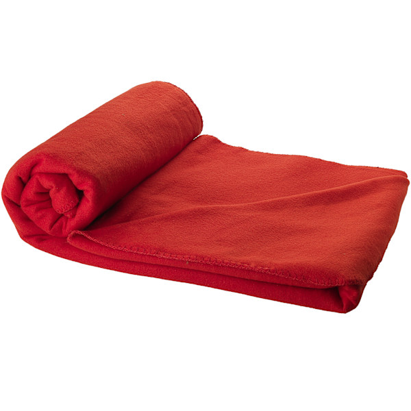 Bullet Huggy filt och påse (2-pack) 150 x 120 cm röd Red 150 x 120 cm
