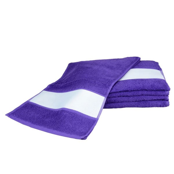 A&R Handdukar Subli-Me Sport Handduk One Size Lila Purple One Size