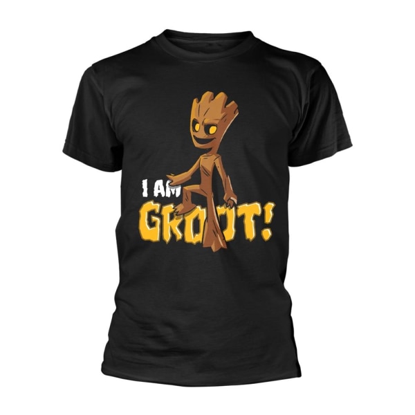 Guardians Of The Galaxy Unisex Vuxen I Am Groot T-shirt M Svart Black M