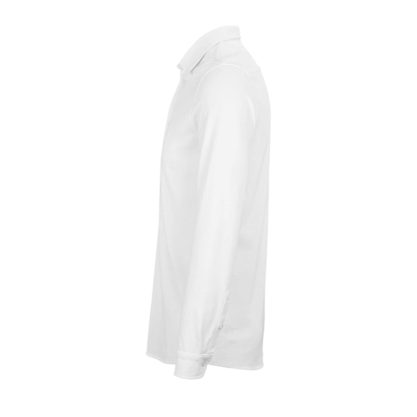 NEOBLU Herr Basile Piqué Ekologisk Långärmad Skjorta 4XL Optic W Optic White 4XL