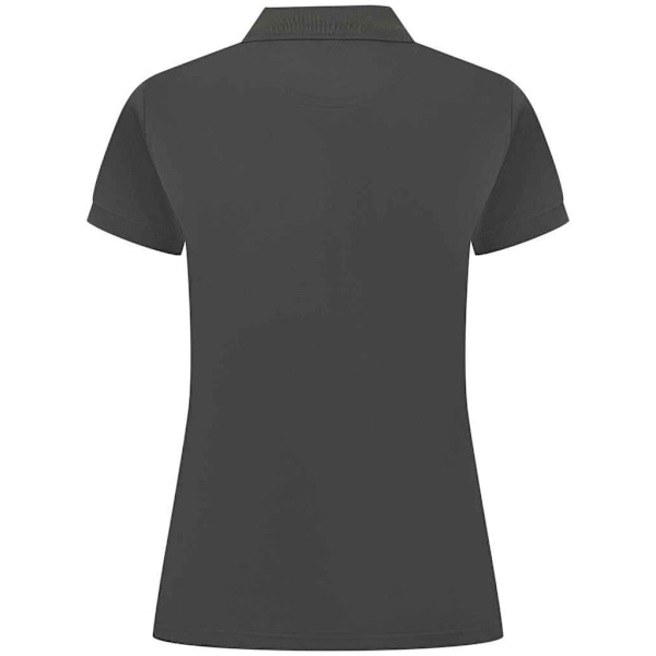 Henbury Dam/Dam Pique Poloskjorta L Charcoal Charcoal L