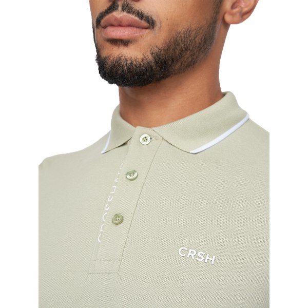 Crosshatch Kendrick herrpoloshirt S Sage Sage S