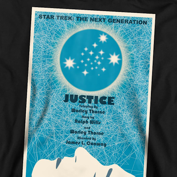 Star Trek Unisex Vuxen The Next Generation Säsong 1 Avsnitt 8 S Black XXL