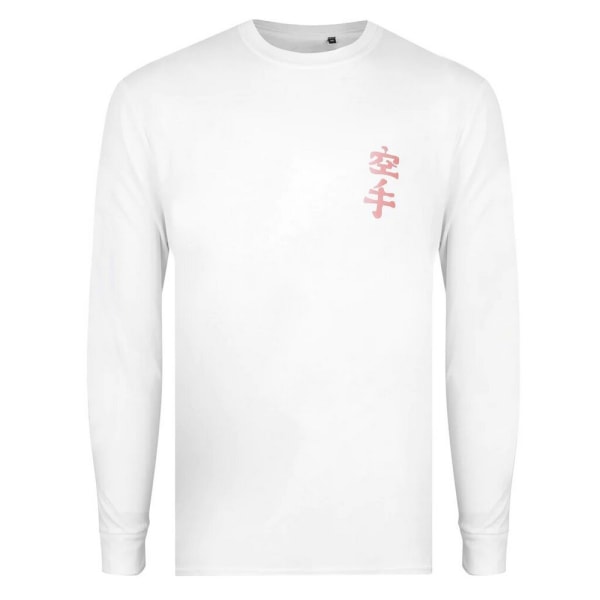 Cobra Kai Mens Miyagi Do Karate Logo Långärmad T-shirt XL Wh White XL