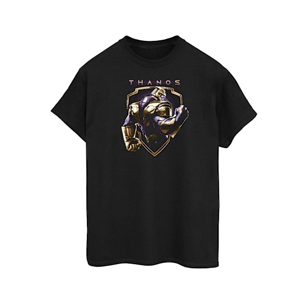 Avengers Endgame Herr Thanos Sköld Bomulls T-shirt 5XL Svart Black 5XL