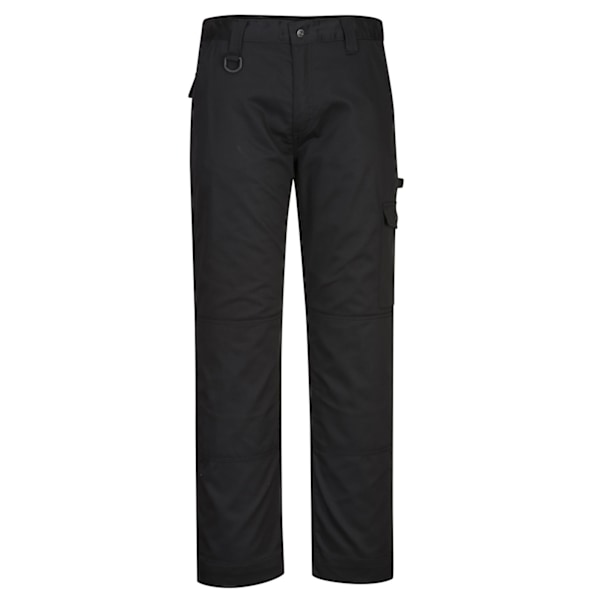 Portwest Herr Super Work Byxor 30R Svart Black 30R