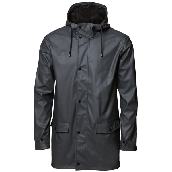 Nimbus Mens Huntington Hooded Waterproof Fashion Raincoat XL Ch Charcoal XL
