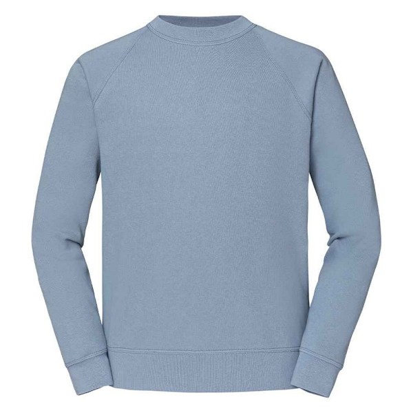 Fruit of the Loom Unisex Classic Raglan Sweatshirt M Mine Mineral Blue M