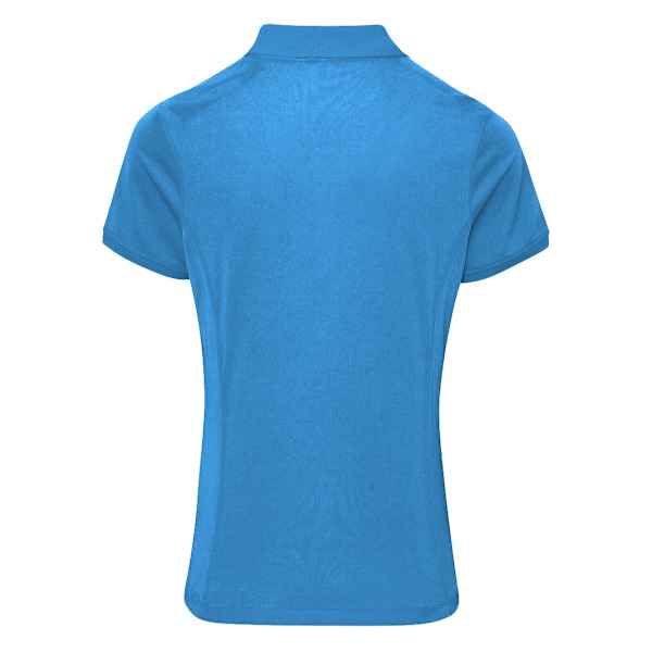 Premier Dam/Dam Coolchecker Kortärmad Pique Polo T-Shirt Sapphire 2XL