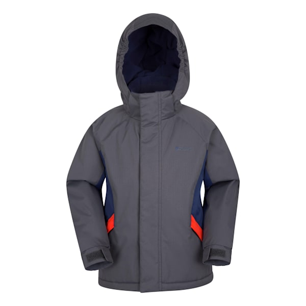 Mountain Warehouse Barnjacka för barn/ungdom Raptor Snow Ski 9-10 år Dark Grey 9-10 Years