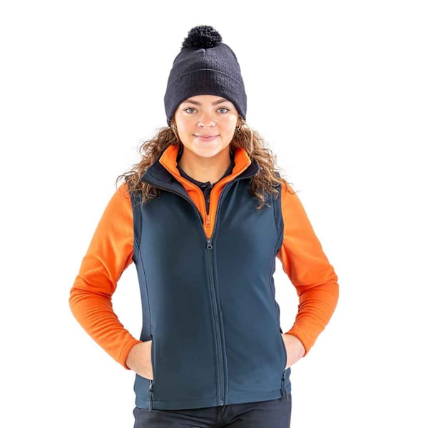 Result Dam/Kvinnor Core Tryckbar Mjuk Skal Väst XS Marinblå Navy XS