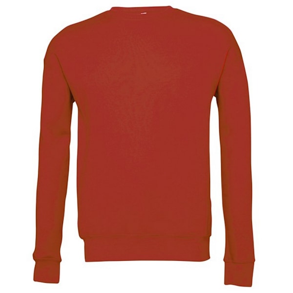 Bella + Canvas Unisex Vuxen Fleece Drop Shoulder Sweatshirt M R Red M