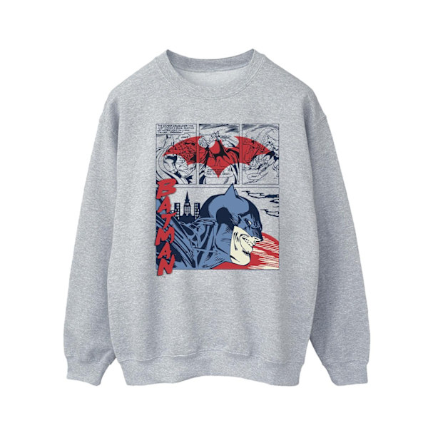 DC Comics Herr Batman Serietidning Sweatshirt XL Sports Grey Sports Grey XL