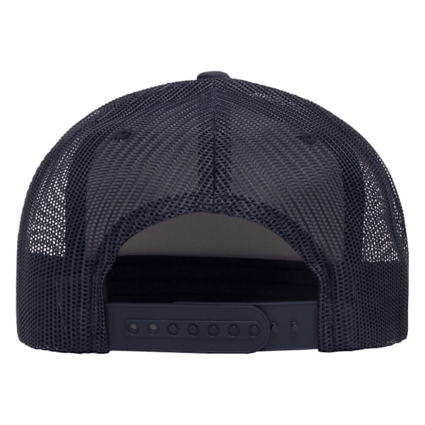 Flexfit By Yupoong Foam Trucker Cap Med Vit Front En Storlek N Navy/White/Navy One Size