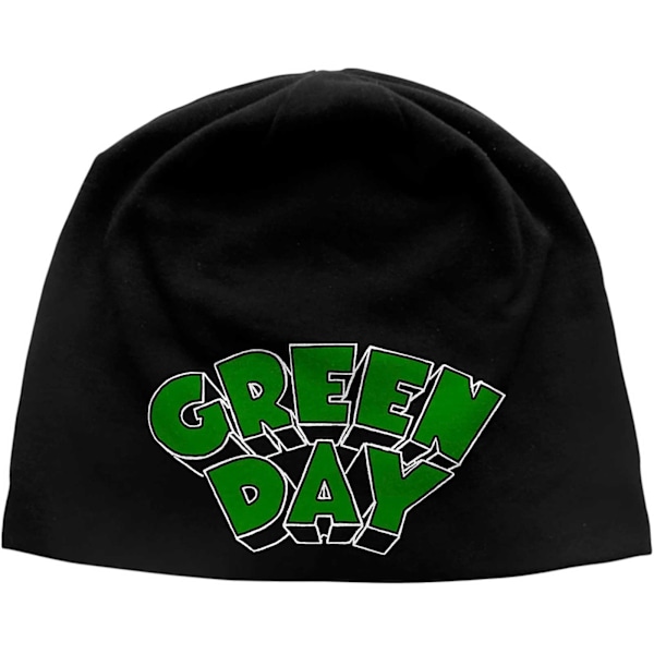 Green Day Unisex Vuxen Dookie Logo Mössa En Storlek Svart Black One Size