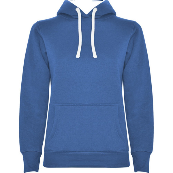 Roly Dam/Kvinnor Urban Hoodie XL Royal Blue/White Royal Blue/White XL
