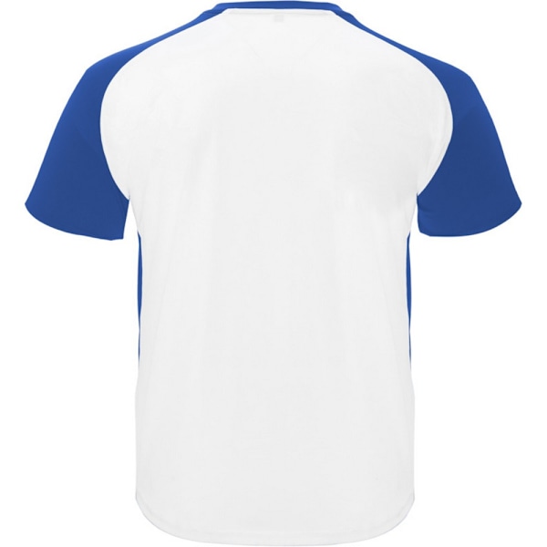 Roly Barn/Kids Bugatti Kortärmad Sport T-shirt 4 År White/Royal Blue 4 Years