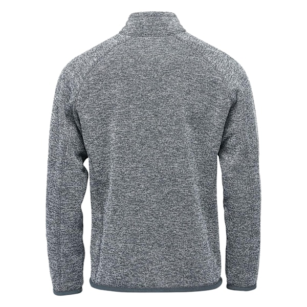 Stormtech Herr Avalante Heather Quarter Zip Fleece Top 4XL Gran Granite 4XL