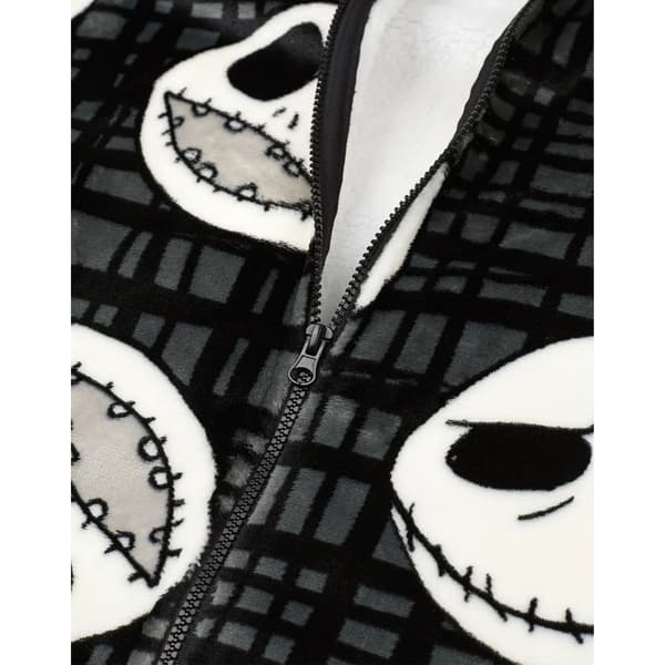 The Nightmare Before Christmas Unisex Vuxen Jack Skellington Bl Black One Size