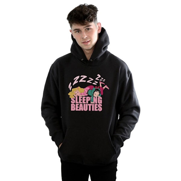 Disney Herr Wreck It Ralph Aurora Och Vanellope Hoodie L Svart Black L