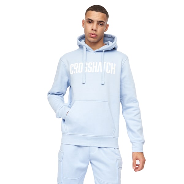 Crosshatch Mens Holdouts Hoodie S Ljusblå Light Blue S