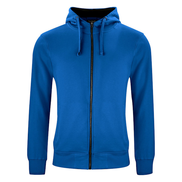 Clique Herr Classic Full Zip Hoodie S Royal Blue Royal Blue S