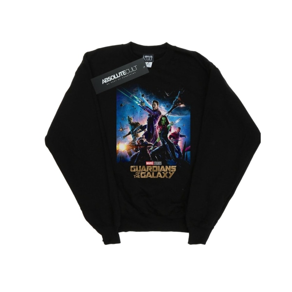 Marvel Studios Girls Guardians Of The Galaxy affischtröja Black 9-11 Years