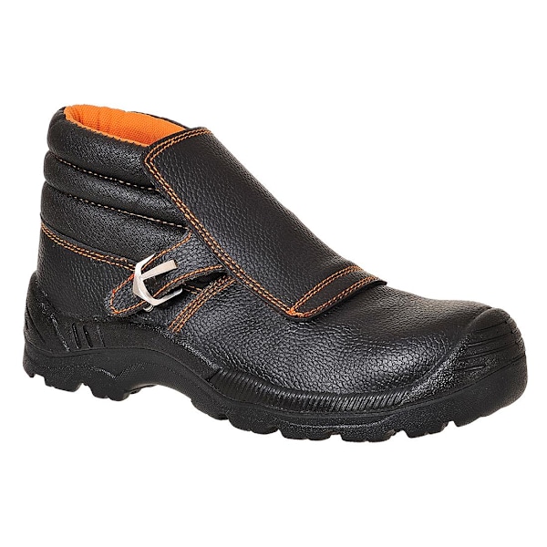 Portwest Unisex Vuxen Läder Svetsstövlar 5 UK Svart Black 5 UK