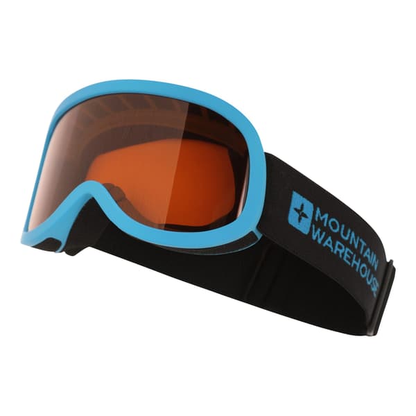 Mountain Warehouse Skidglasögon för Barn/Ungdomar, One Size, Blå Blue One Size