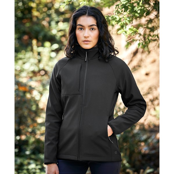 Craghoppers Womens/Ladies Expert Basecamp Soft Shell Jacket 10 Black 10 UK