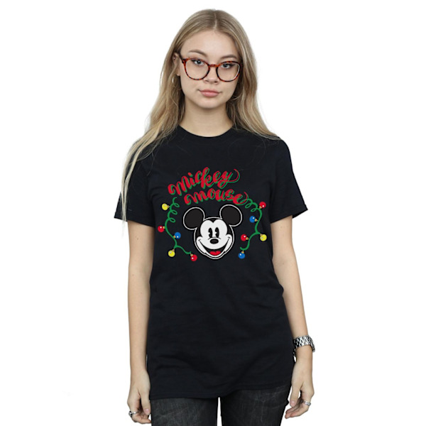 Disney Dam/Damer Mickey Mouse Julgransljus Bomull White M