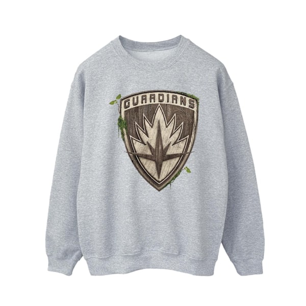 Marvel Herr I Am Groot Guardian Emblem Sweatshirt L Sports Grey Sports Grey L